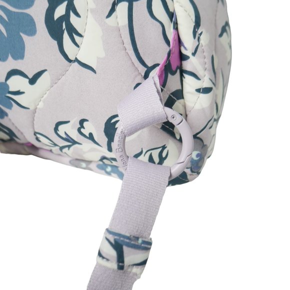 Vera Bradley Featherweight Sling Backpack Travel Fresh-Cut Floral Lavender NWT main image 10